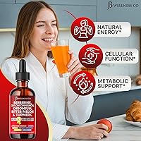 Vista 3 de Berberina con suplemento de canela de Ceilán gotas líquidas + extracto de melón amargo, glucomanano, gimnasia, cromo, cúrcuma, Panax Ginseng