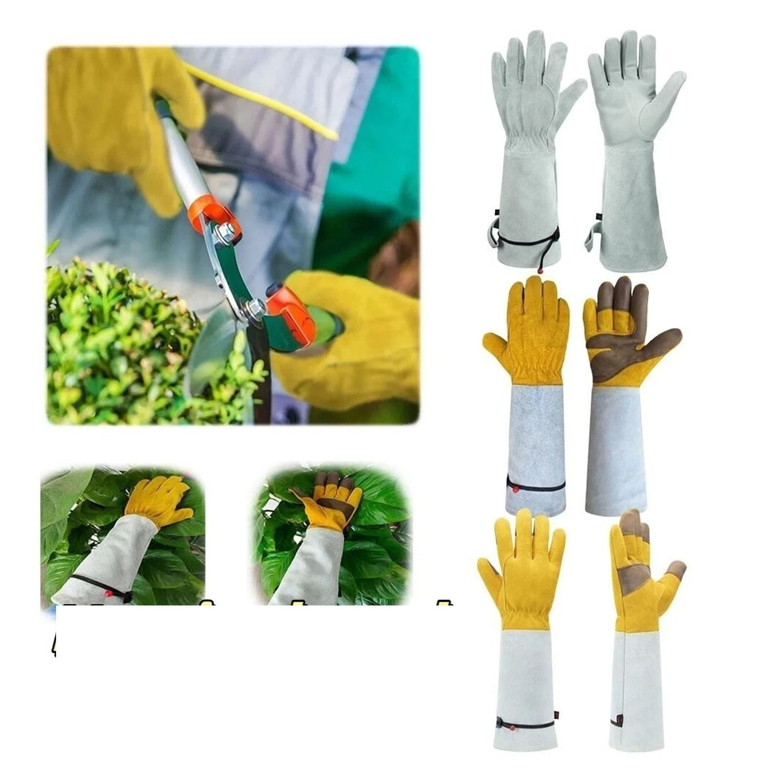 1 paire de gants horticoles pour Homme et Femme