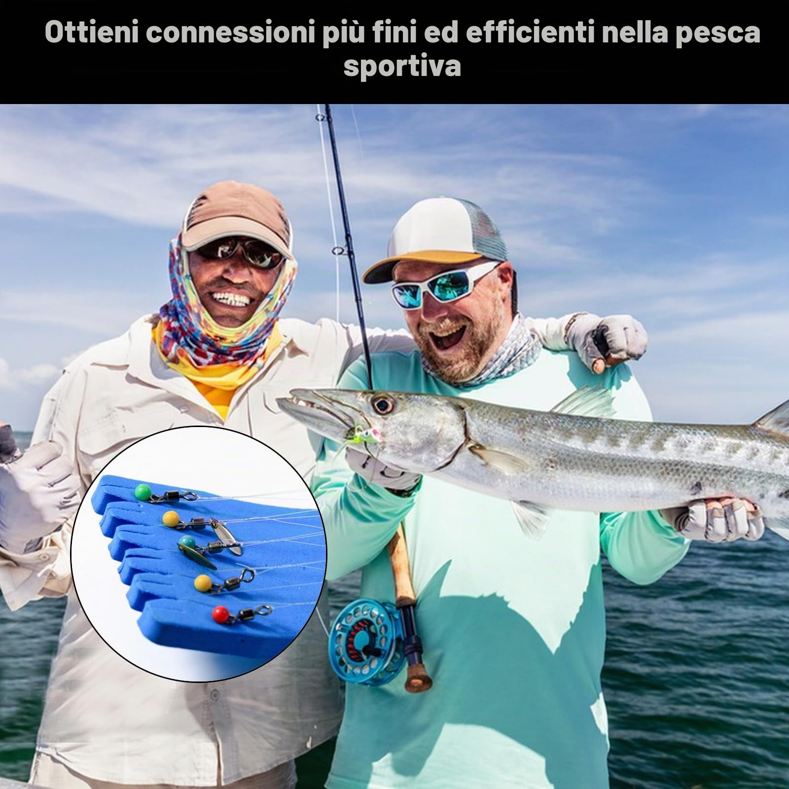 200/300 Pezzi Pesca Girelle 4# 6# 8# 10# 12# 14# Girelle da Pesca Girella per Trota Anelli Solidi Mulinello Pesca Set Girelle Micro per Evitare l'Aggrovigliamento delle Lenze da Pesca
