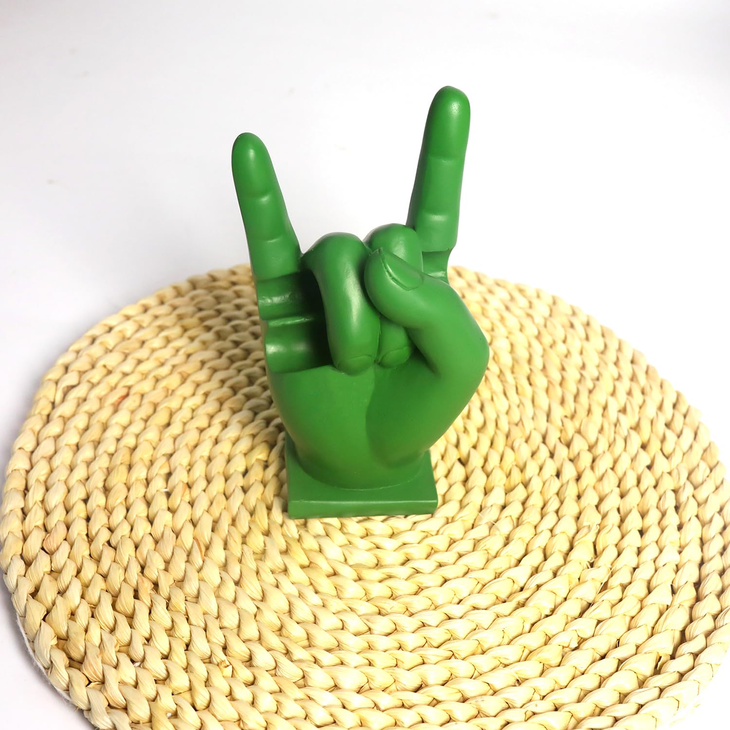 Porta Bacchette Batteria, Supporto Per Bacchette Per Batteria Rock, Espositore Per Bacchette Rock, Resine Supporto Per Batteria, Regalo Divertente Per Batteristi, Decorazione Domestica, Verde