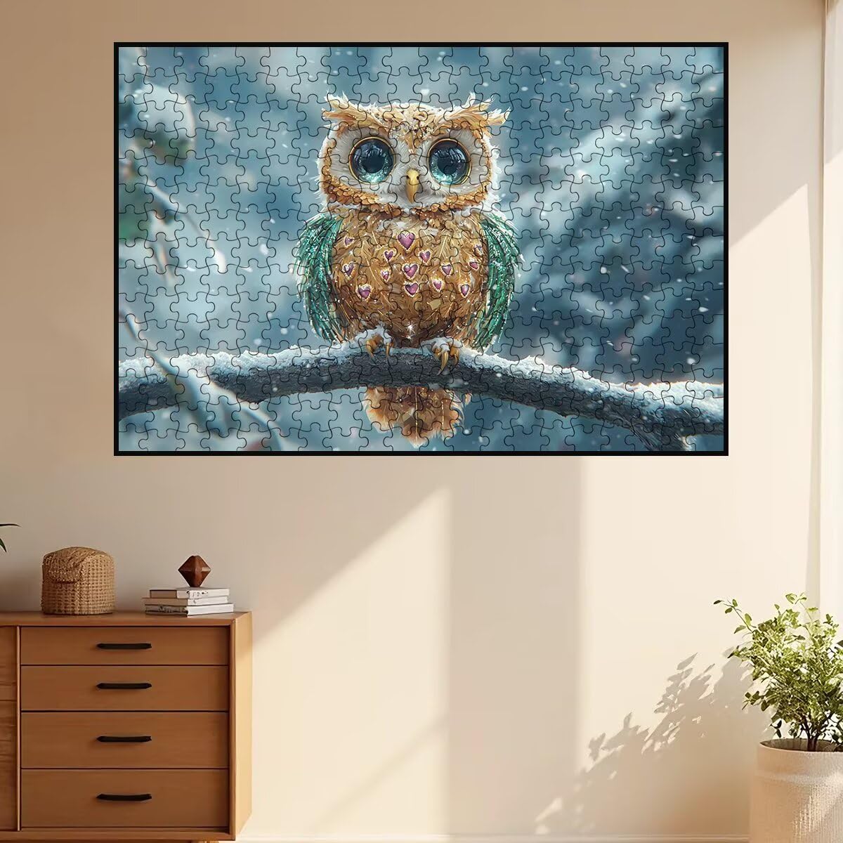 4000 puzzli dla dorosłych, 4000 puzzli dla dorosłych, 4000 sztuk, śnieżna łamigłówka dla całej rodziny, klasyczne drewniane układanki, odpowiednie do dekoracji wnętrz, prezenty -3545