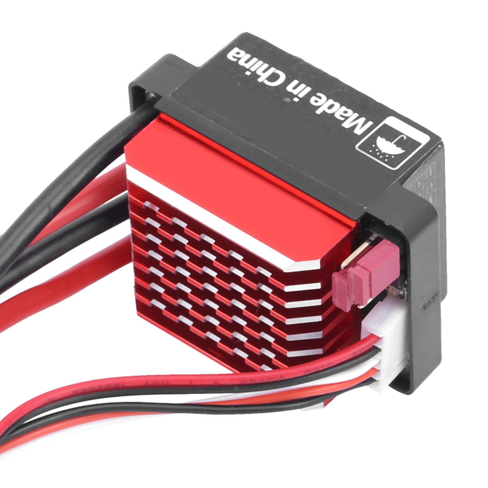Regolatore di velocità elettronico, ESC spazzolato 360A bidirezionale impermeabile, regolatore ESC for modelli RC auto giocattolo veicoli crawler avventure all'aperto
