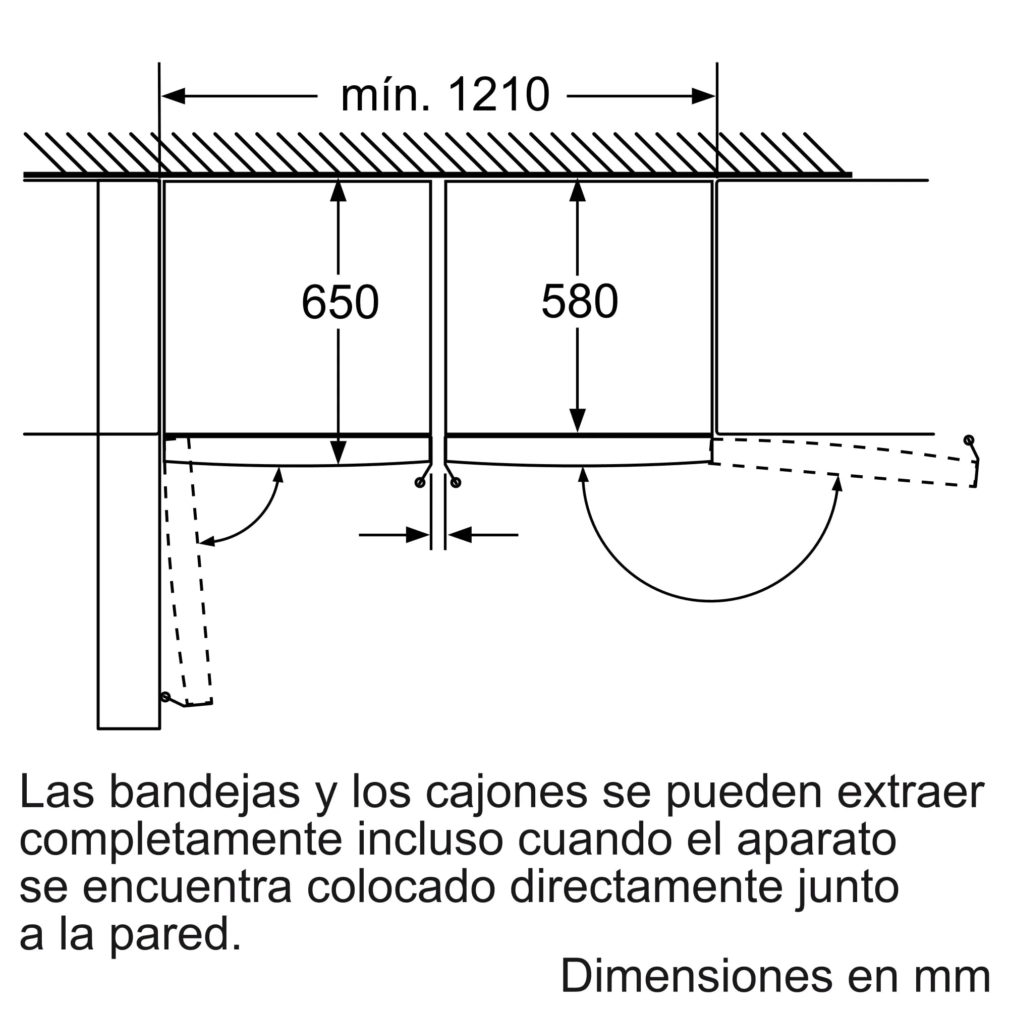 Balay - Congelador vertical, Libre Instalación, 60 cm. de ancho, 1 Puerta, NoFrost, Cubitera integrada, Acero, 3GFE568XE