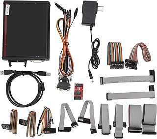 Ymiko Programador ECU, ferramenta de programação de ajuste de chip ECU vermelho PCB ABS ferramenta de ajuste de alta precisão para Mercedes Benz 100-240V plugue EUA