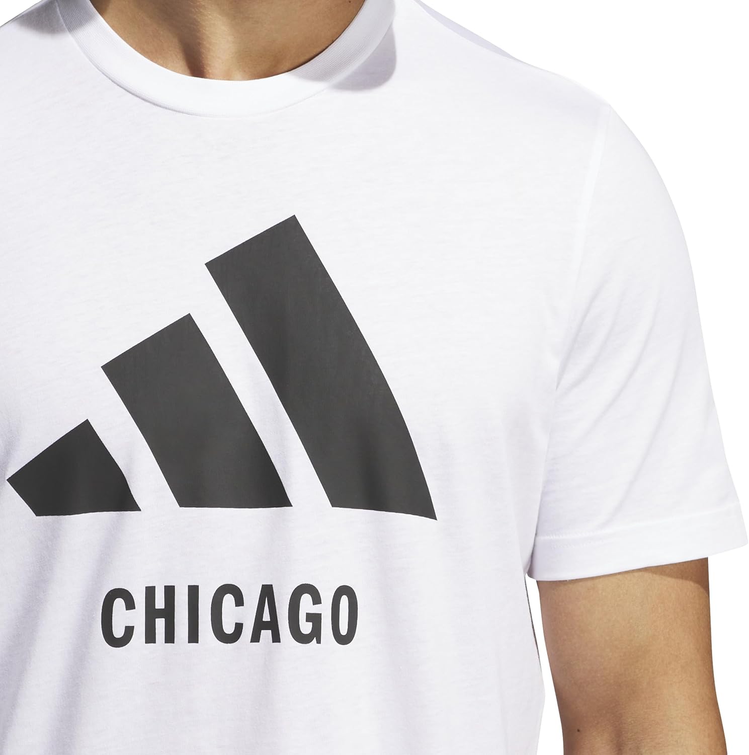Adidas Mens Chicago Graphic T-Shirt