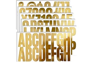 Large Letter Cutouts For Bulletin Board, Self-Adhesive Alphabet Letters For Classroom Decoration