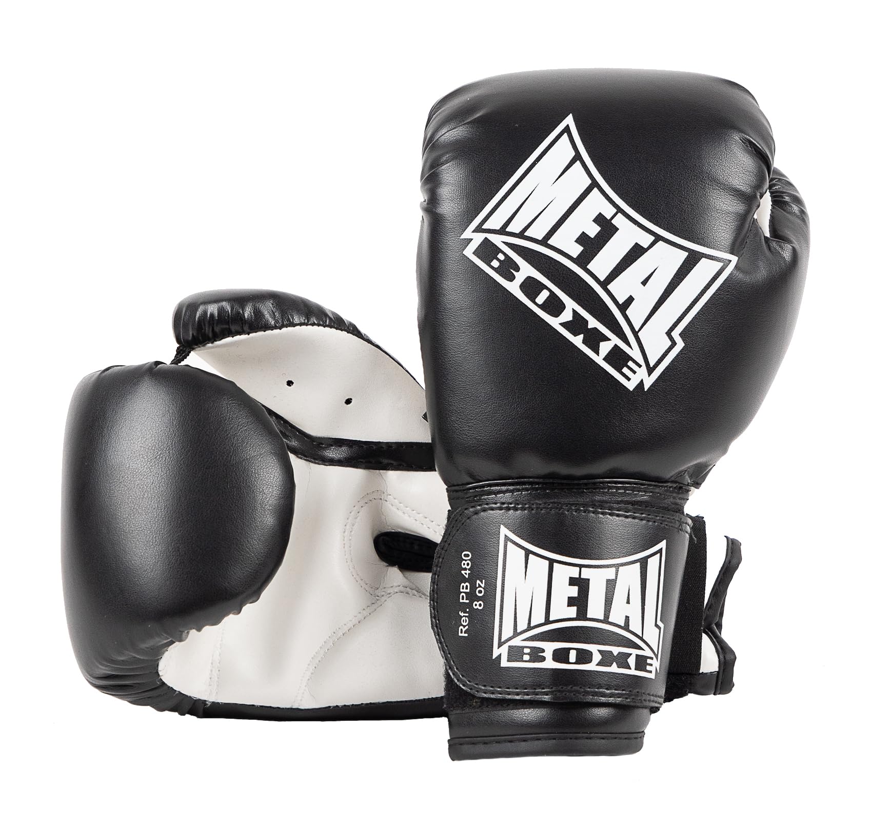 METAL BOXE Gants de Boxe Initiation Noir 04 oz