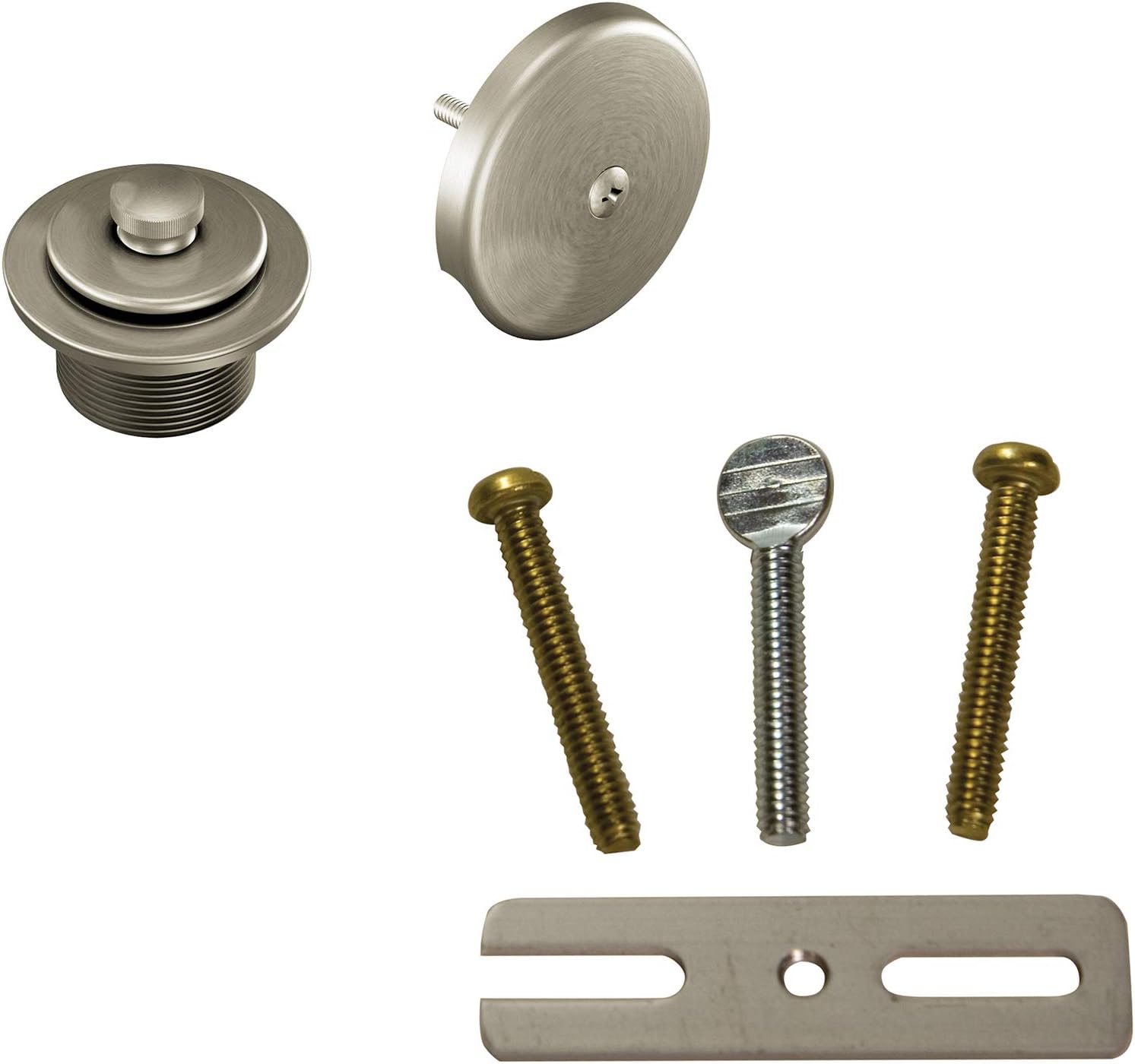 Moen T90331BN Tub and Shower Drain Cover Brushed Nickel Bathtub Drains