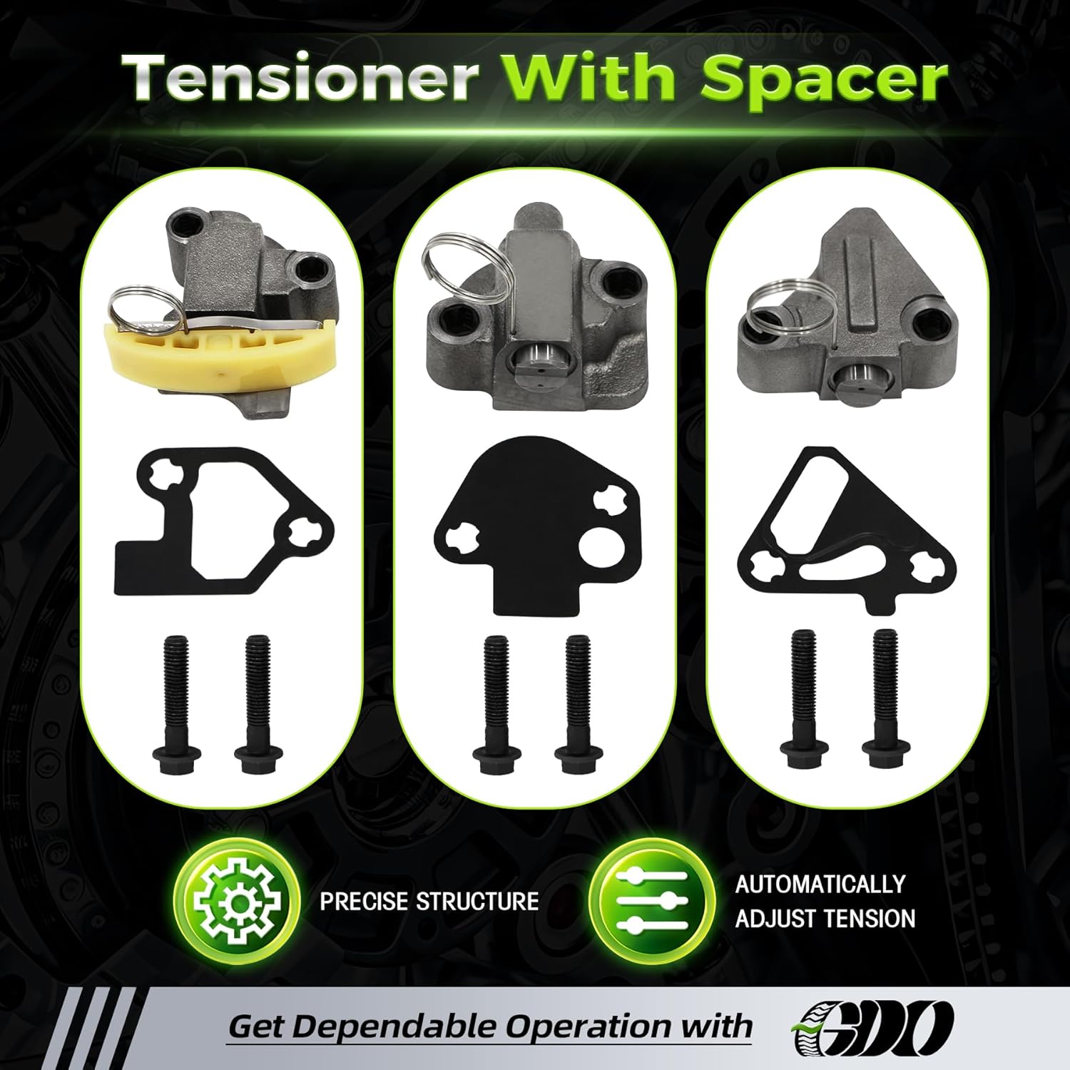 3.6 Timing Chain Kit with Tensioner Sprocket 9-0753S for 2007-2015 Chevy Equinox Malibu Traverse GMC Acadia Cadillac CTS SRX Buick Enclave V6 Engine 3.6L 3.0L Replace# 9-0753SX Cadena De Tiempo Kit - Image 7