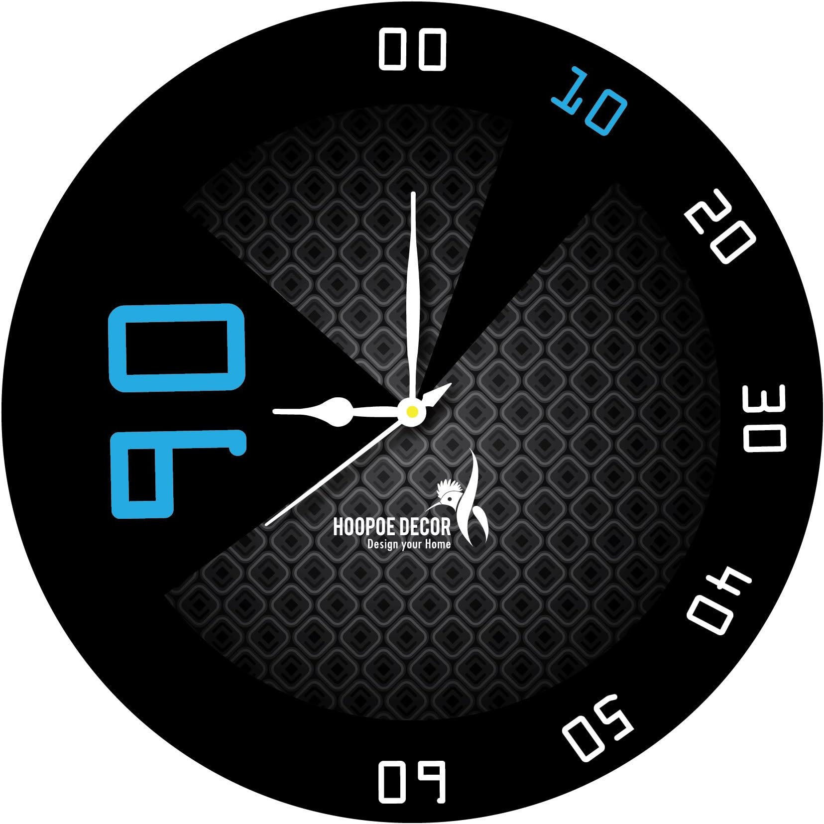 Hoopoe Decor® Stylish Wrist Watch Them Wall Clock (HDWCAC044)