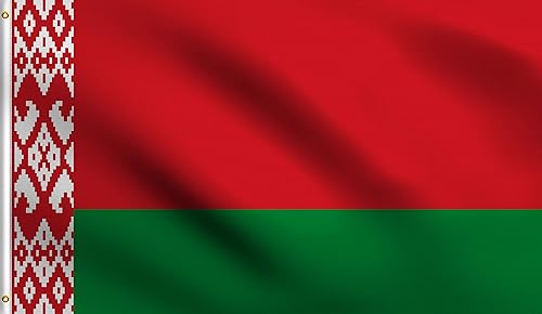 Miniatura 175 de DMSE Bandera de Sierra Leona 3X5 Pies 100% Poliéster Bandera 100D