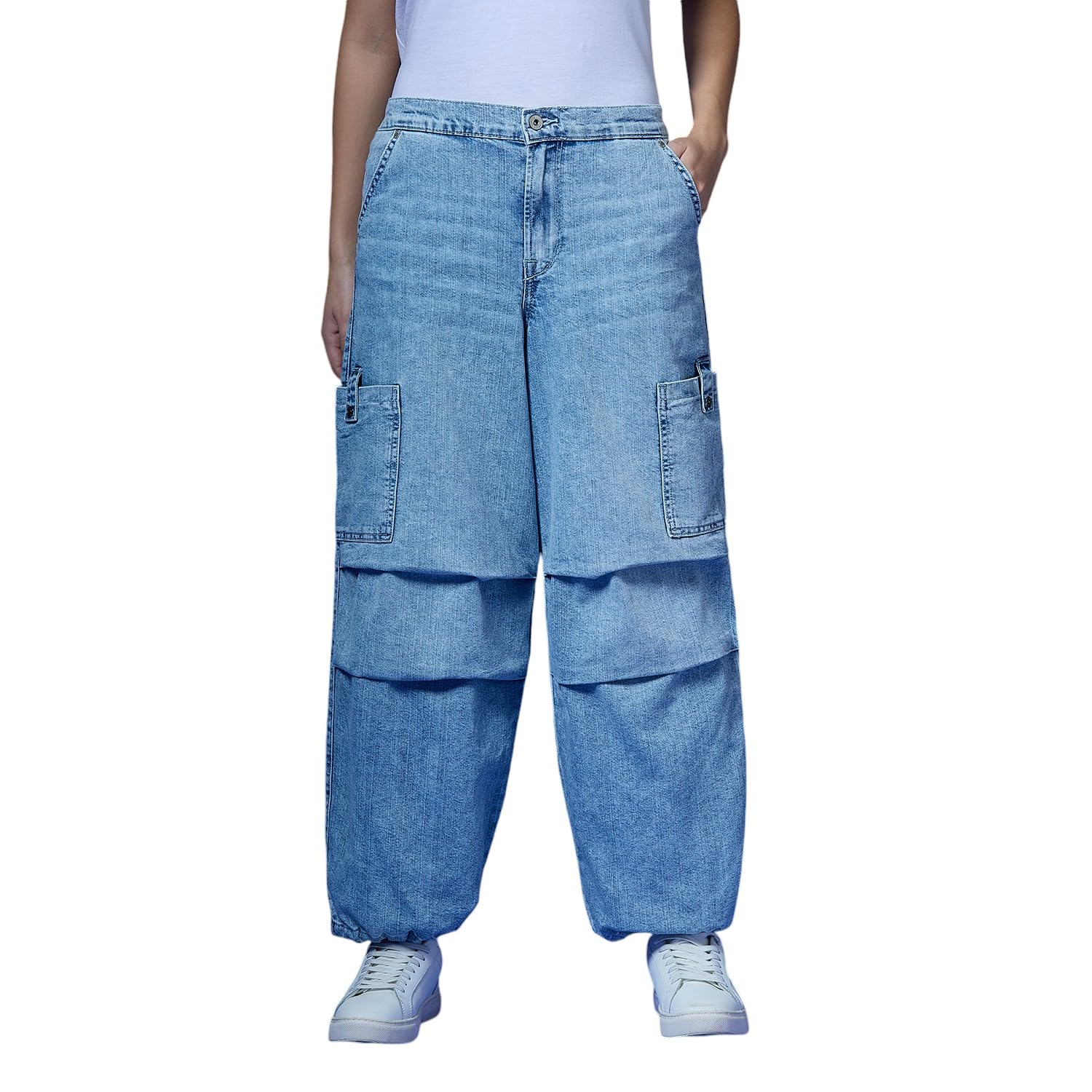 pepe jeans Women's High Rise Straight Jeans-picture-39