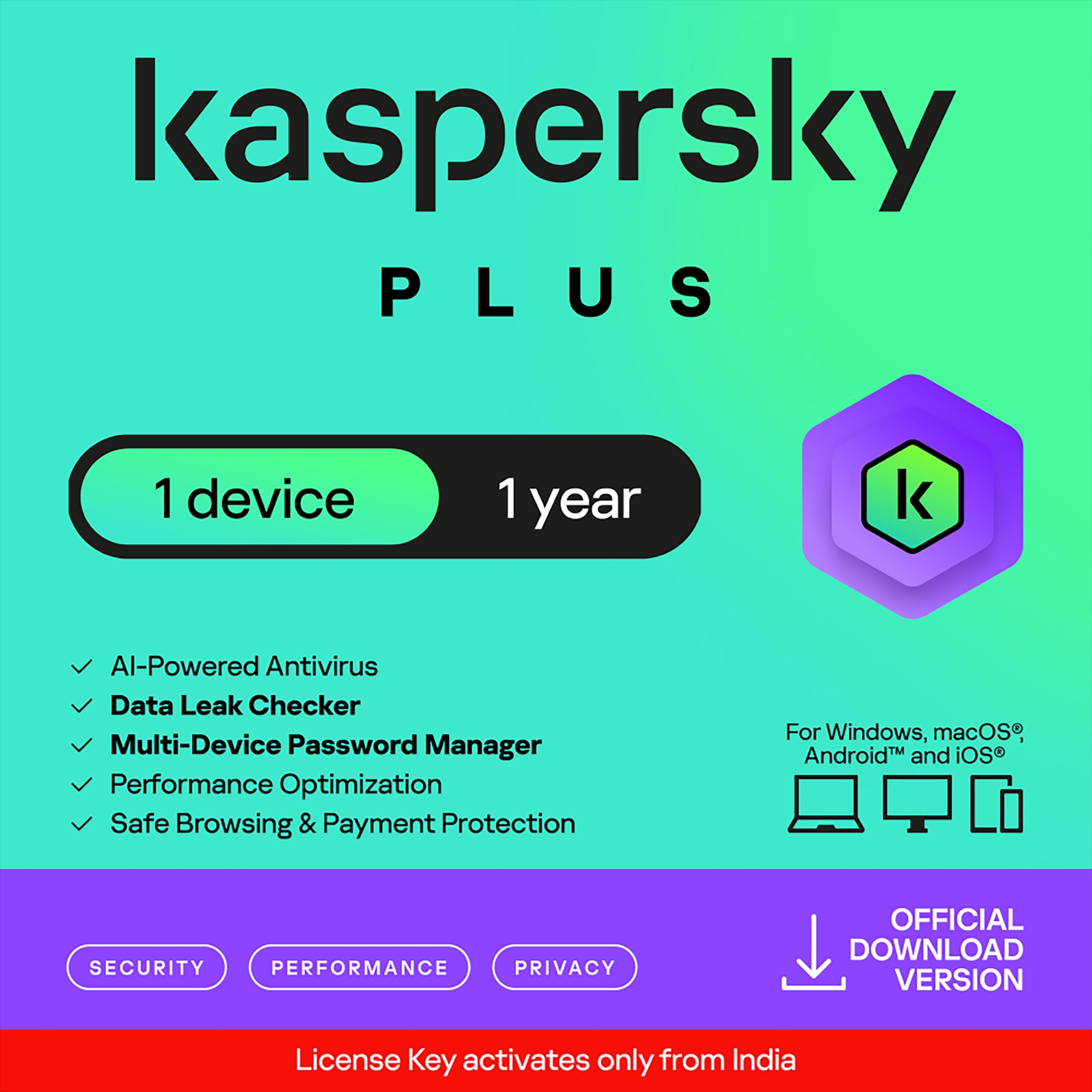 Kaspersky | Plus | 1 User | 1 Year (Pack of 2 Individual Keys) | Email Delivery - No CD-image-47
