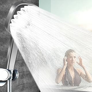 4-Gear Adjustment Showerhead for Home, Leak-Proof & Durability, Multi-Functional Showerhead with Universal Interface, Pressurized Showerhead for Bathroom & Hotel
