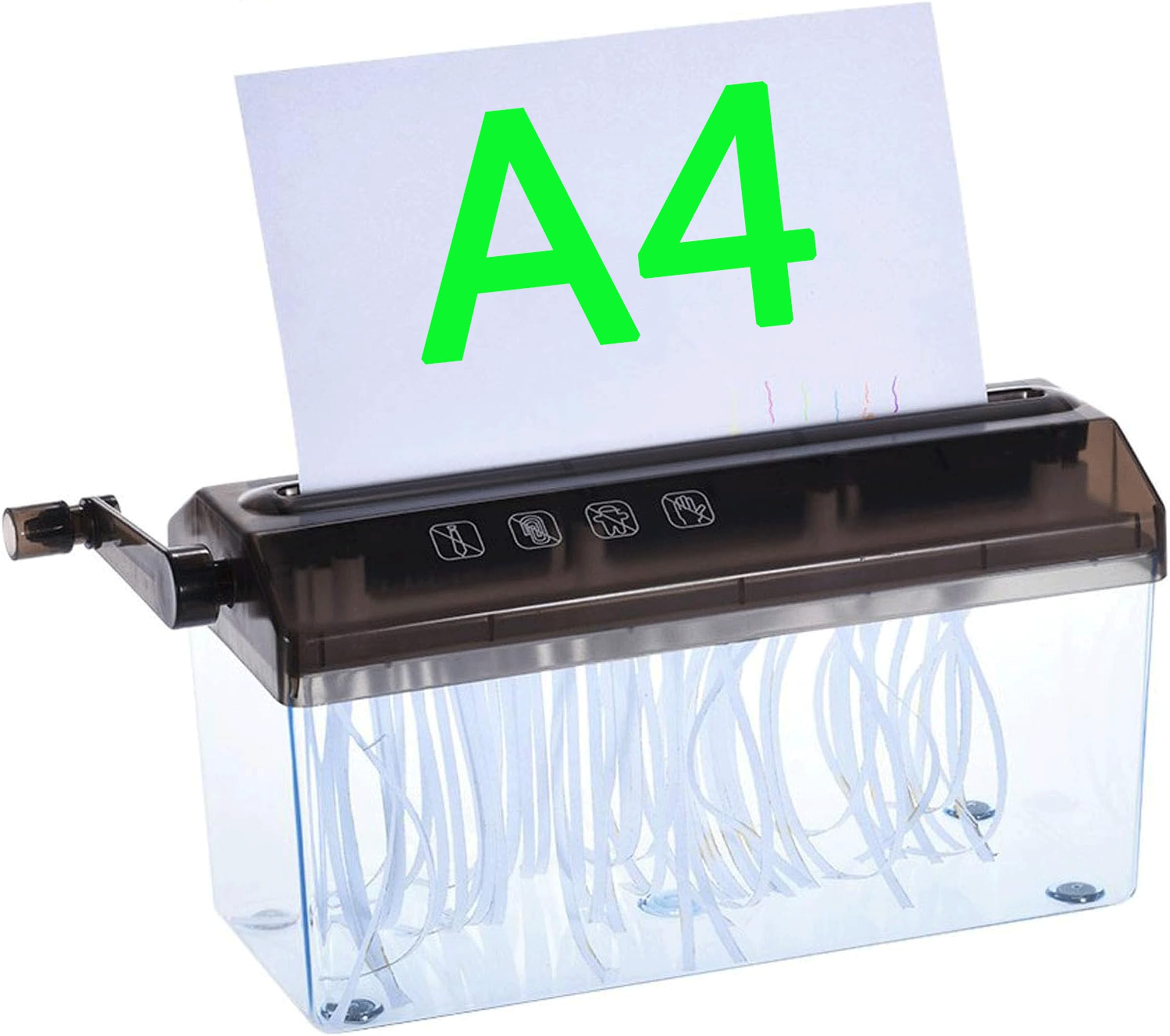 Manual A4 Paper Shredder