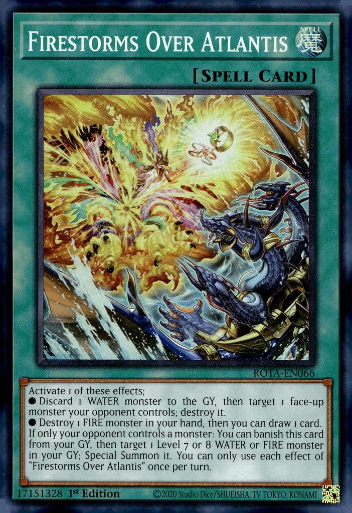 Amazon.com: Firestorms Over Atlantis - ROTA-EN066 - Super Rare