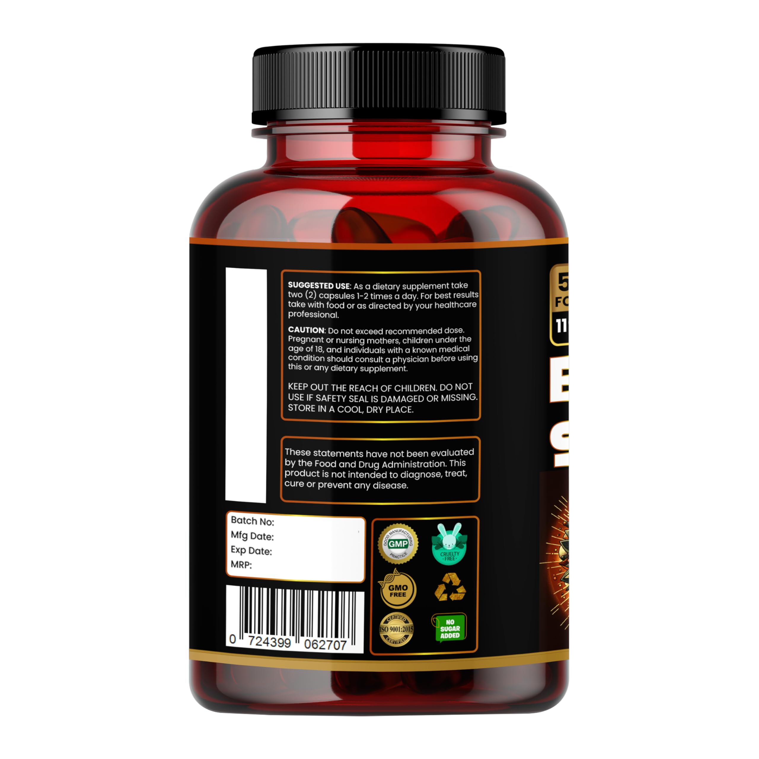 Humming Herbs Boswellia Serrata With Vitamin D3 & K2 90 Veg Capsules — Amazon image 2