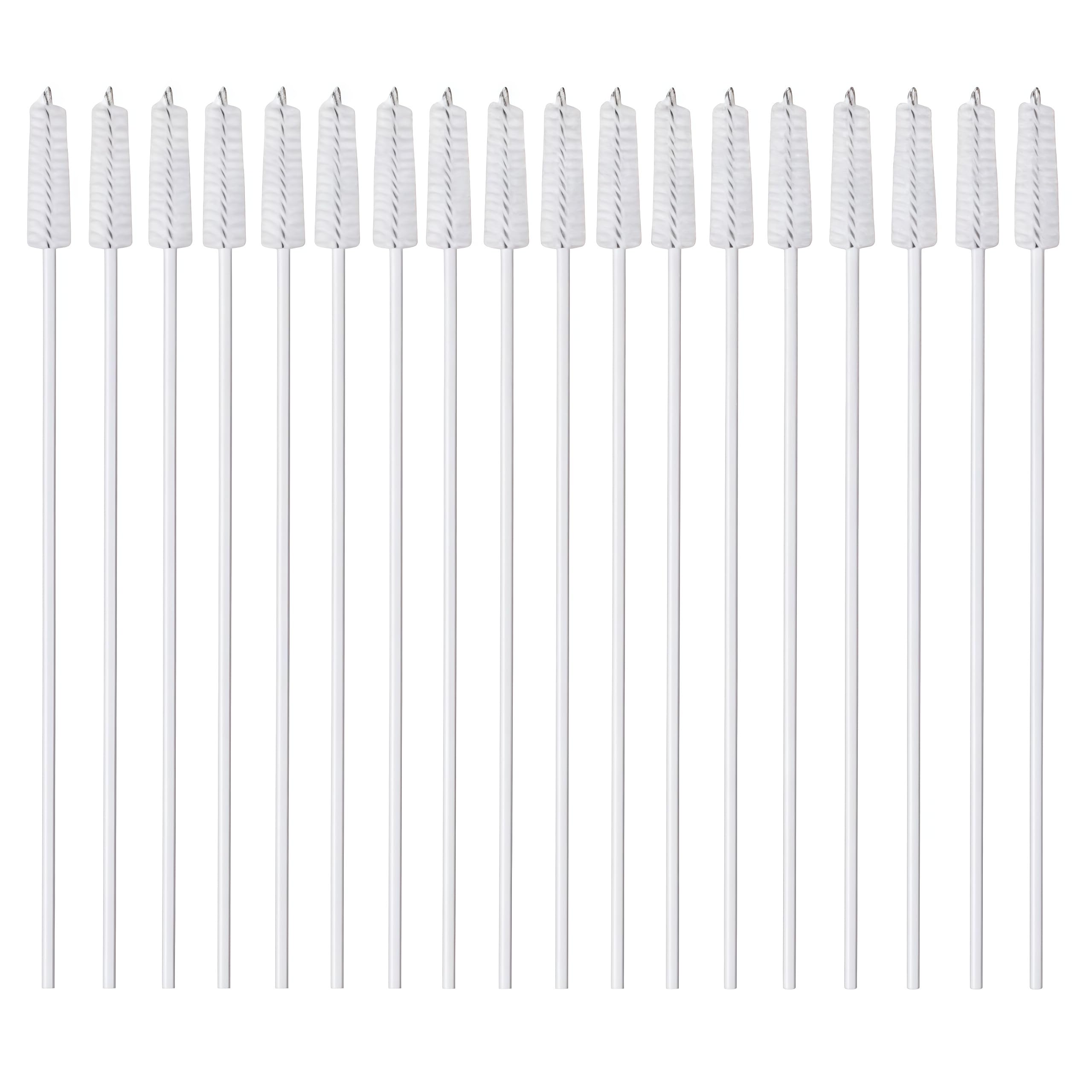 20 Pcs Extra Long Bottle Cleaning Brushes, Multi-Purpose Straw Cleaner Set for Water Cups, Baby Bottles, Test Tubes, Teapots, Keyboards & Narrow Spaces