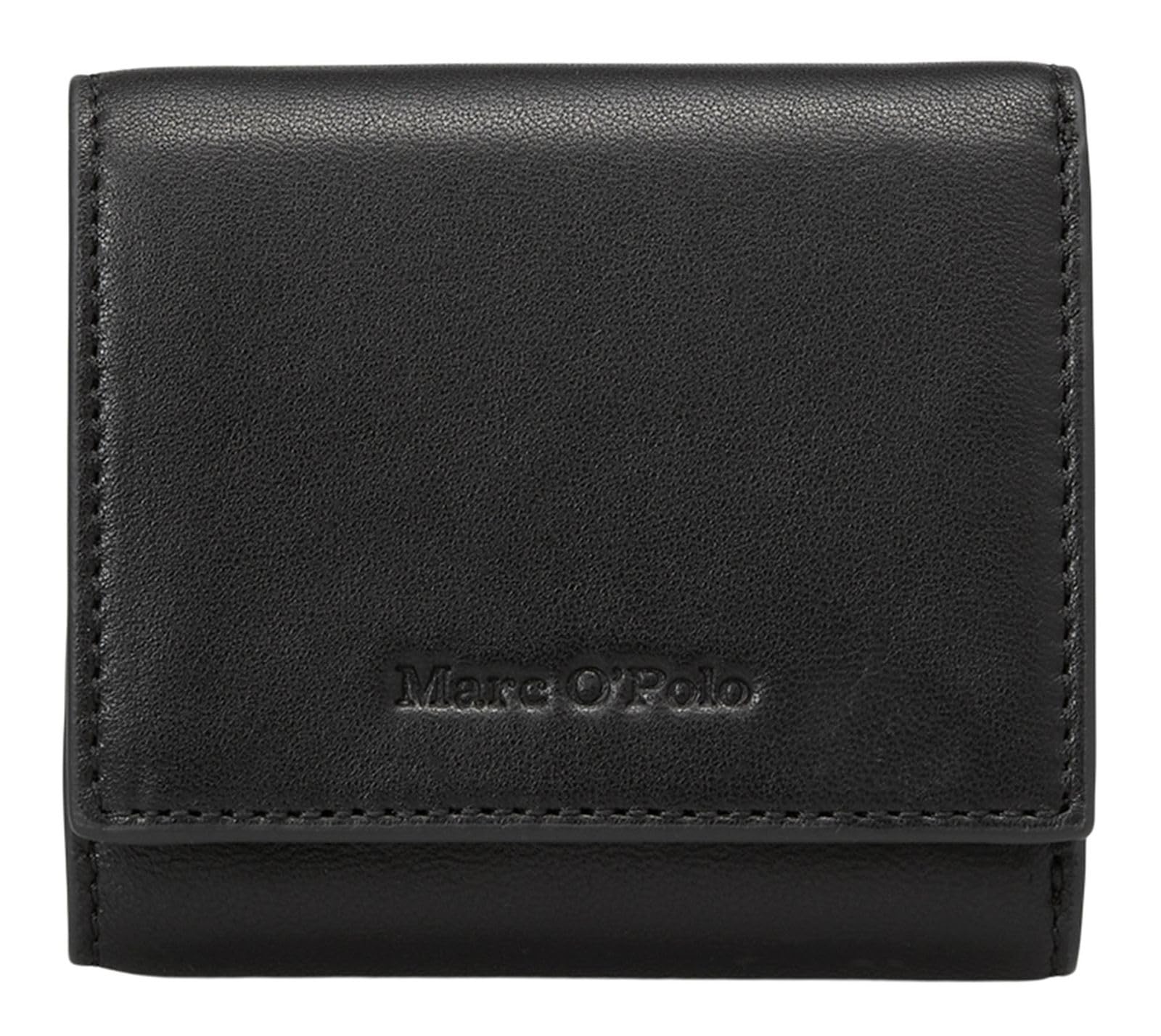 Portefeuille Marc O'Polo Judis Combi S noir en cuir compact