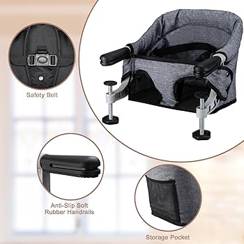 Buy SNOWIE SOFTu00aeFolding Booster Seat Baby Feeding Chair High Chair For