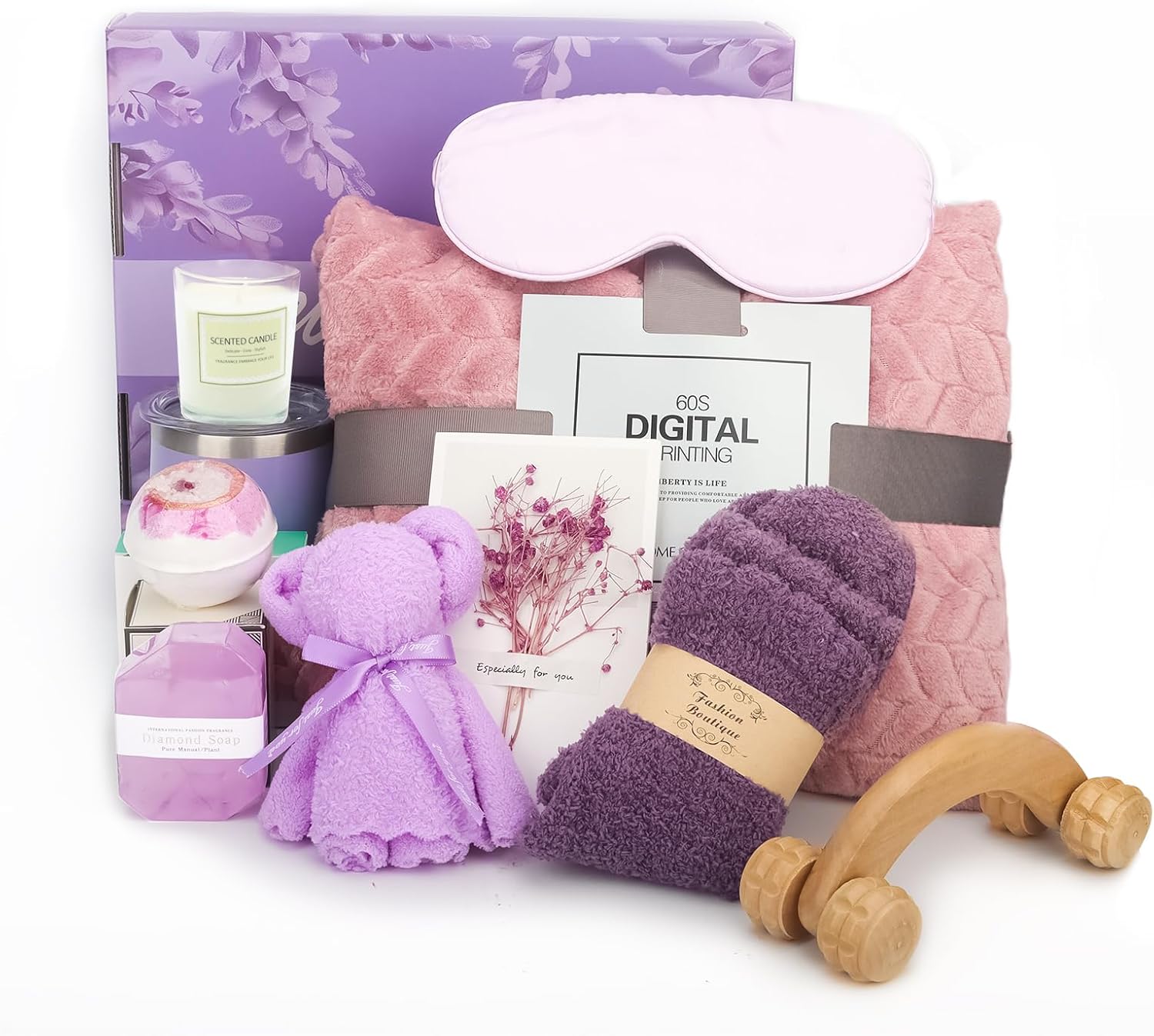 Happy Birthday Gifts Basket for Women Her Friends New