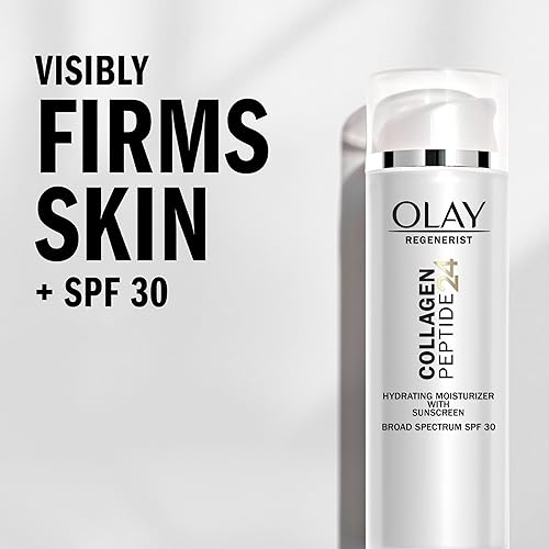 Olay Regenerist Collagen Peptide 24 SPF Hidratante, SPF 30, 1.7 fl oz (Paquete de 2)