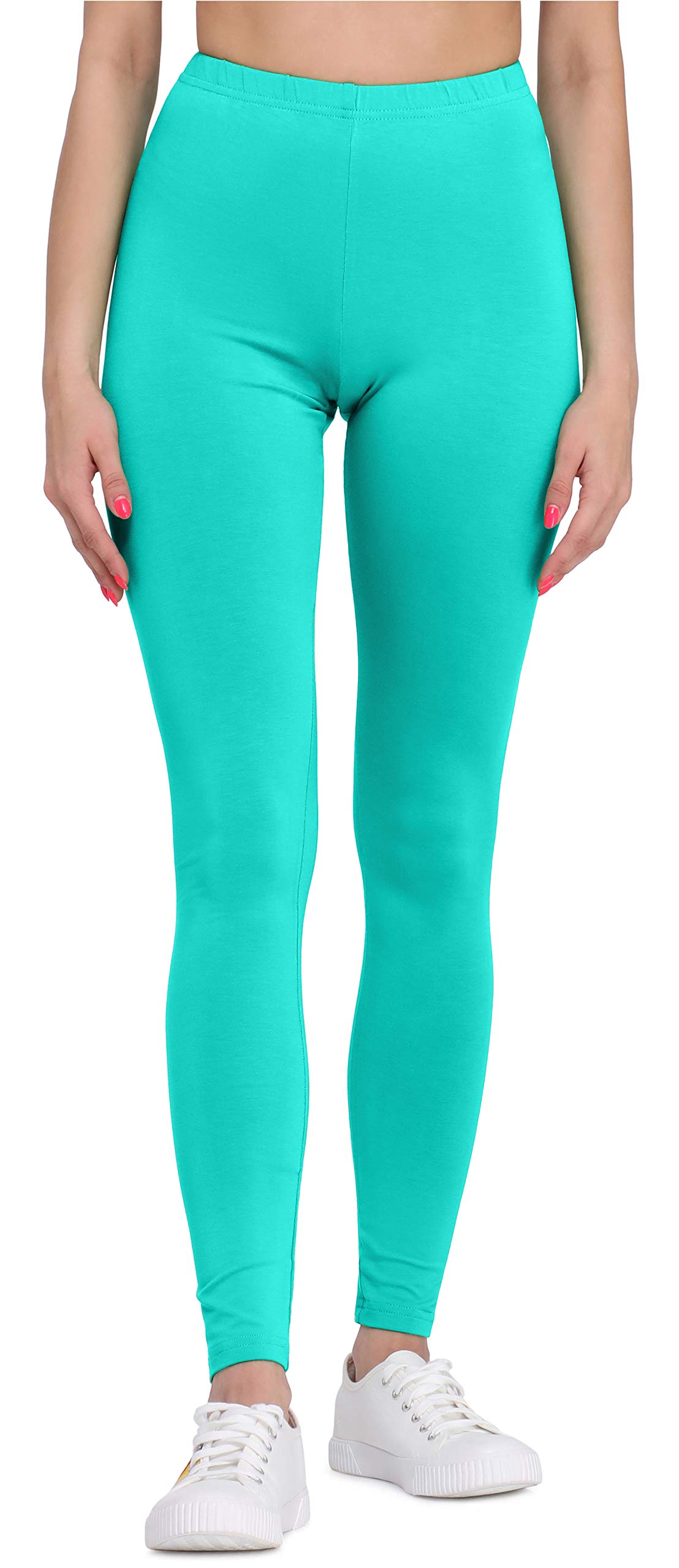 Bellivalini Leggings Damen aus Viskose Ganzjährig Bequeme Bekleidung Damen für tägliches Tragen oder Sport BLV50-147