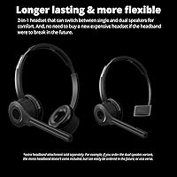 Vista 4 de Discover Adapt 20 auriculares inalámbricos Bluetooth UC para llamadas y reuniones Cumple con TAA Compatible con RingCentral, Zoom, Teams, Cisco