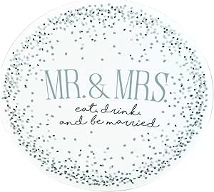 Enesco Our Name Is Mud Days Until I Do - Taza De Café De Boda Con Bolígrafo, 16 Onzas, Multicolor