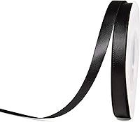 Vista 183 de YAMA Cinta de satén de doble cara, 7/8 pulgadas, 25 yardas para envolver regalos, color rosa