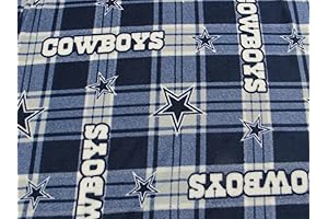 Dallas Cowboys Fleece Fabric by Fabric Traditions