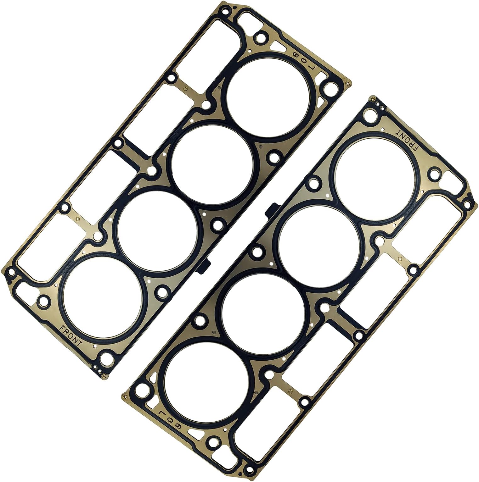 MANATEE 12589227 MLS Cylinder Multi-Layer Head Gaskets 2PCS for V8 6.0L LS1 LS2 LS6 Liter Engines for Cadillac/for GM/for Chevrolet/for GMC/for Hummer/for Pontiac/for SAAB