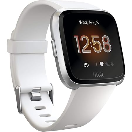 fitbit versa with white band
