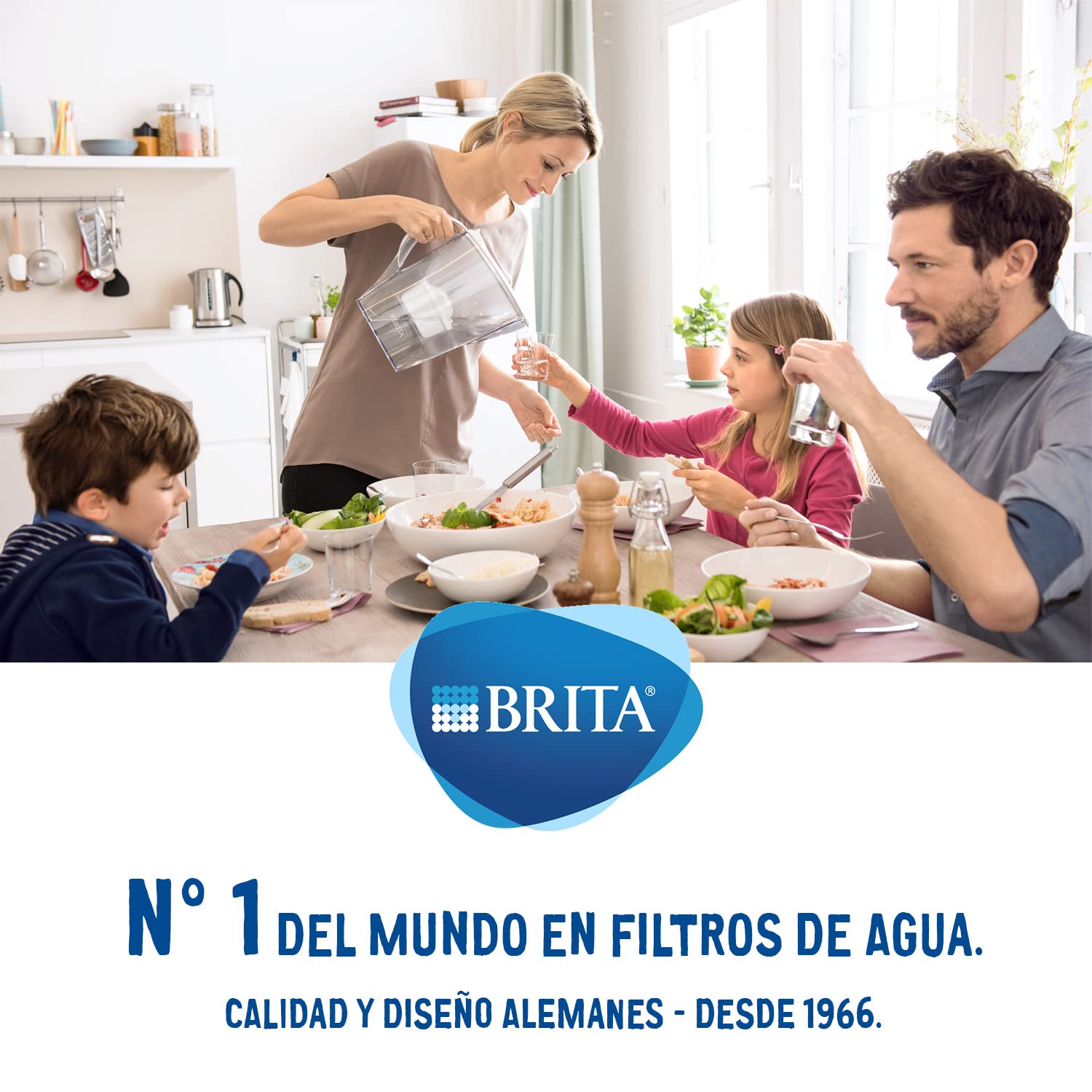 BRITA MAXTRA+ Pack 12 cartuchos de filtro de agua, compatible con jarras filtrantes BRITA que reducen la cal, el cloro y otras sustancias