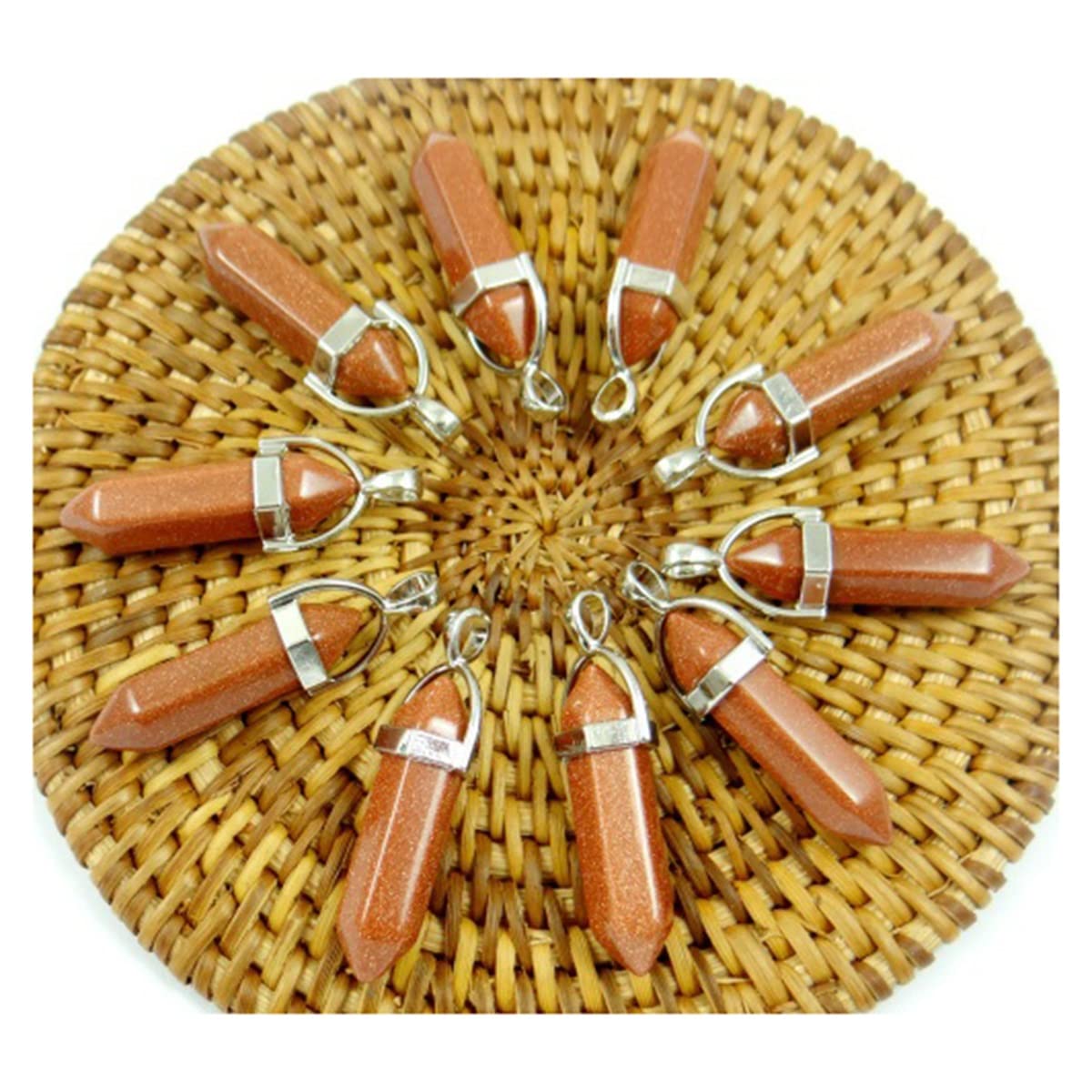Piedras de cristal para centros de mesa y meditación con ojo de tigre