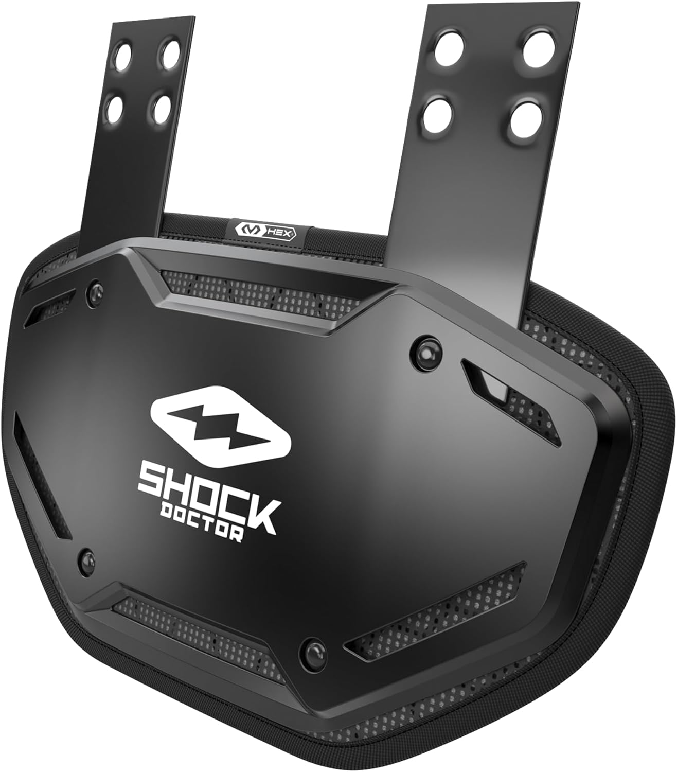 Shock Doctor Football Back Plate – Lower Back/Rear/Back Bone Protector Shield Backplate. for Youth, Adult, Kids.