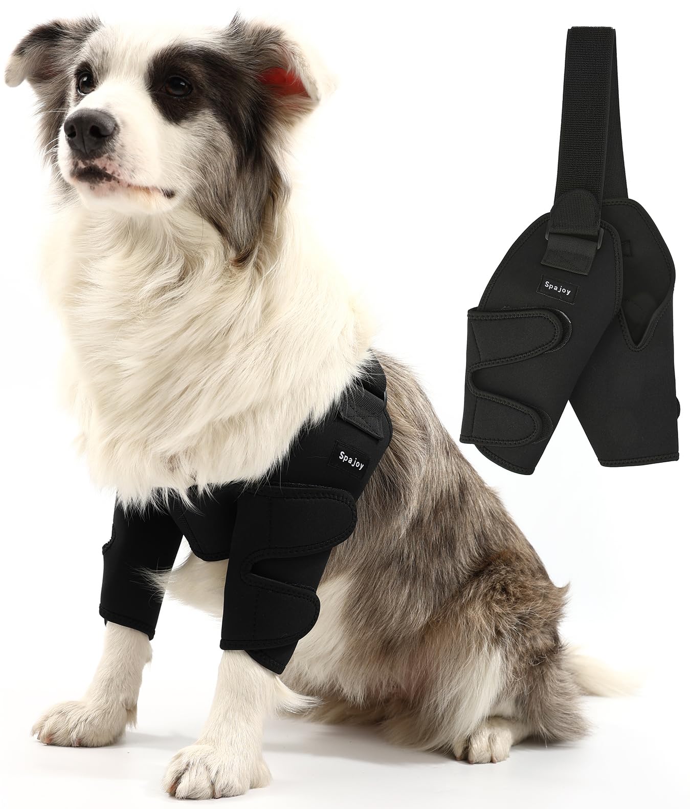 Dog Elbow Brace for Pet Elbow and Shoulder Support for Elbow Arthritis, Dysplasia, Elbow Calluses, Elbow Brace for Front Leg Dog Elbow Protector for Pets Elbow Dysplasia