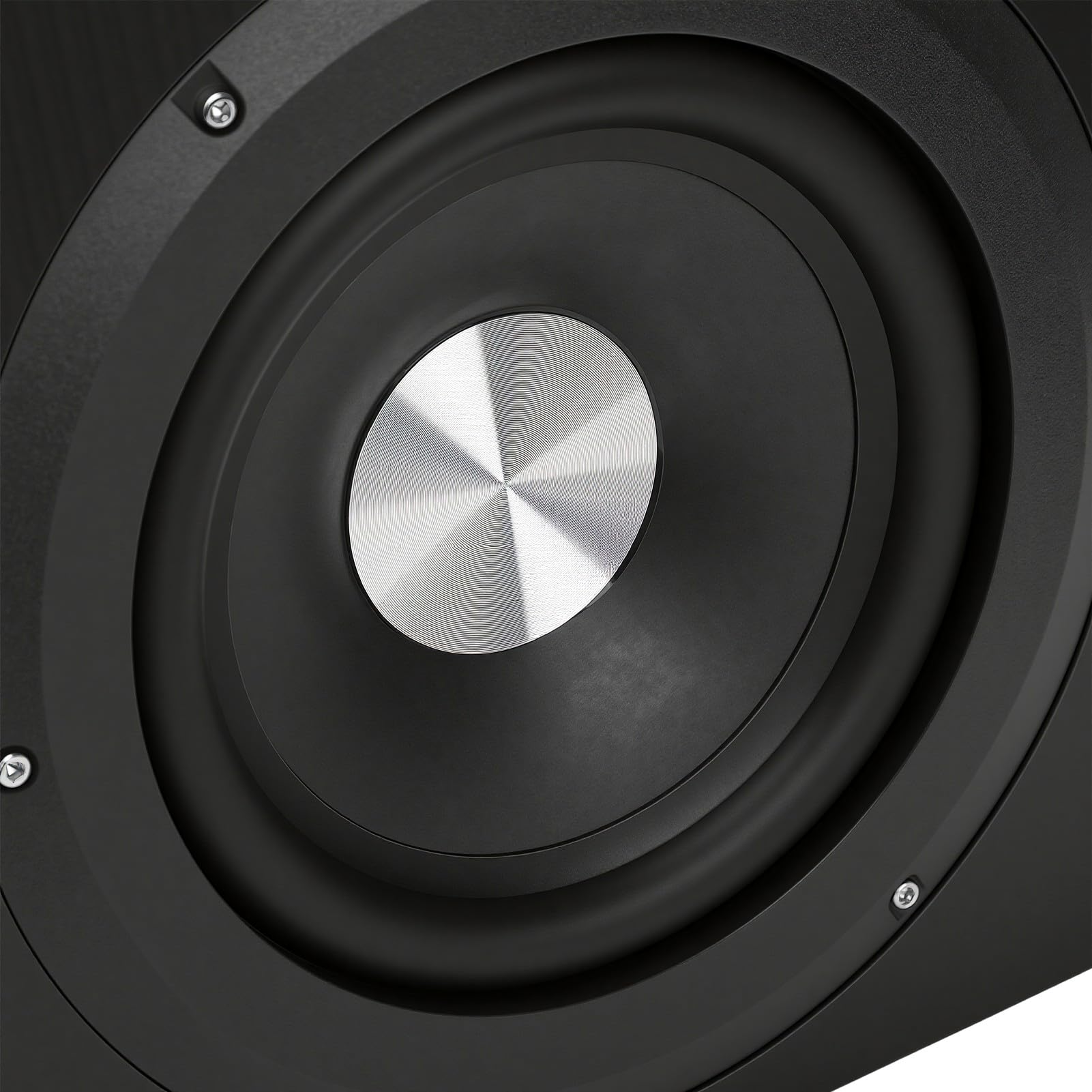 Cuifati Subwoofer Alimentato da 6,5 ​​pollici 100 W RMS Bassi Profondi | Bassa Frequenza HiFi, Impedenza 4Ω, Cabinet in Fibra di Legno Sintetica, Uso Home Theater, Suono di Gioco Coinvolgente