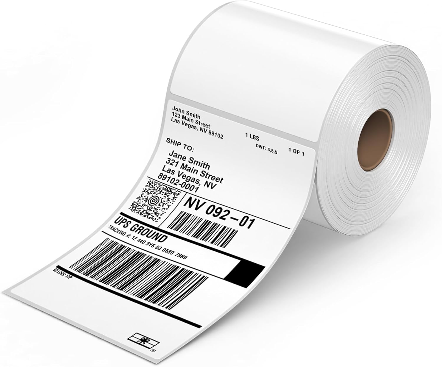 ROLLO Thermal Direct 4x6 Shipping Label (Roll of 500 labels ...