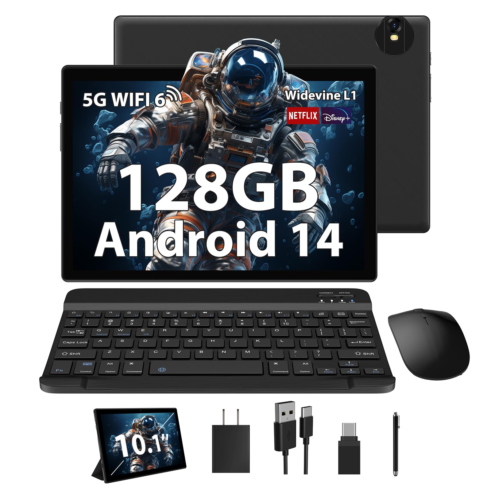 POWMUS Android 14 Tablet L211