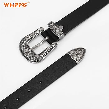 WHIPPY Western Belts for Women - Vintage Western Design