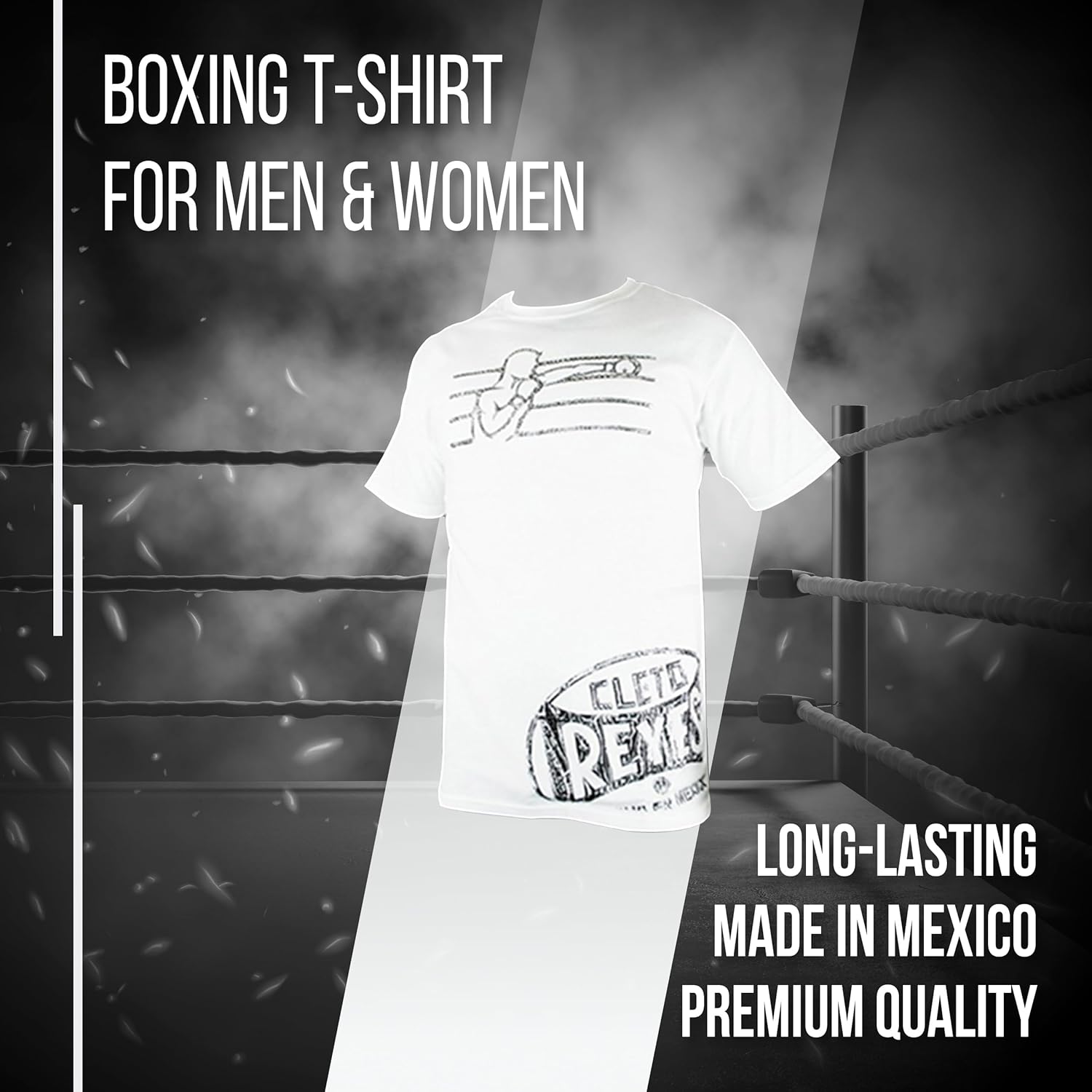 CLETO REYES Boxing T-Shirt for Men and Women, MMA Kickboxing Muay Thai, Sports Gym Training Apparel