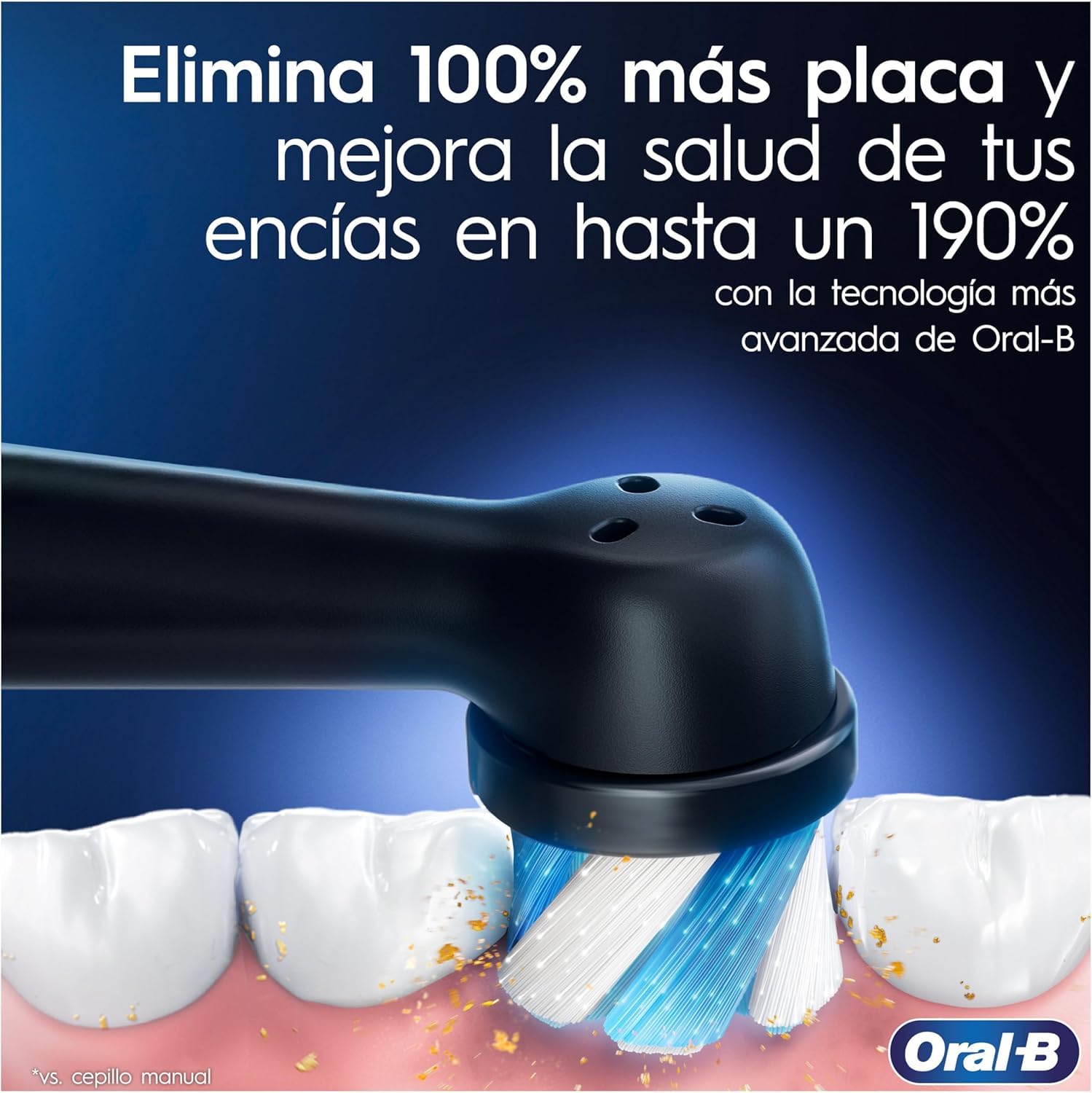 Oral-B iO 8N Cepillo de Dientes Eléctrico con 2 Cabezales y 1 Estuche de Viaje, Diseñado por Braun, Regalos Orginales - Blanco