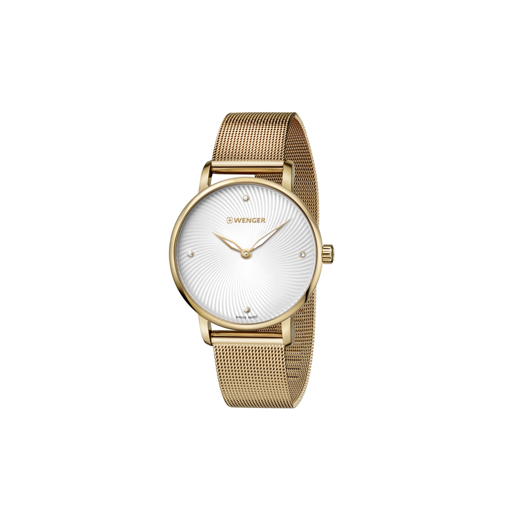 WENGER Swiss Made Analog Quartz Women’s Watch (Urban Donnissima White Dial 316L Skin Friendly (Surgical Grade) Stainless Steel Strap- Stylish and Original) Model Number: 01.1721.114 (B077DG6M3J) Amazon Price History, Amazon Price Tracker