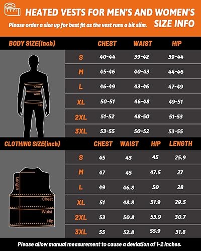 Miniatura 2 de Chaleco térmico de 21 zonas con calefacción, con batería de 40000 mAh 7.4 V para hombres y mujeres, controlador inteligente 5 en 1