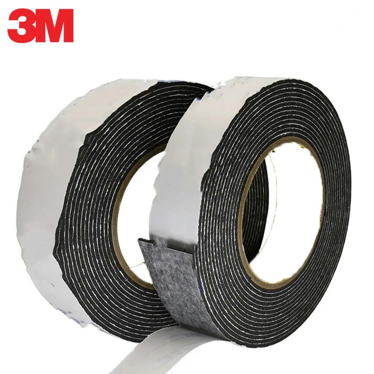 Ruban Adhésif Double Face En Mousse Puissant De 5 Mètres, Adhésif Double Face Puissant Pour Panneau D'affichage De Voiture, Bande D'étanchéité Fixe Photo-30 Mm-blanc-5 M-2 Mm