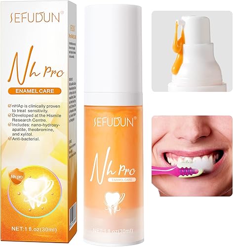 Miniatura 2 de Pasta de dientes blanqueadora dental - Pasta de dientes de espuma de goma antisensibilidad y reparación de encías, pasta dental intensiva para