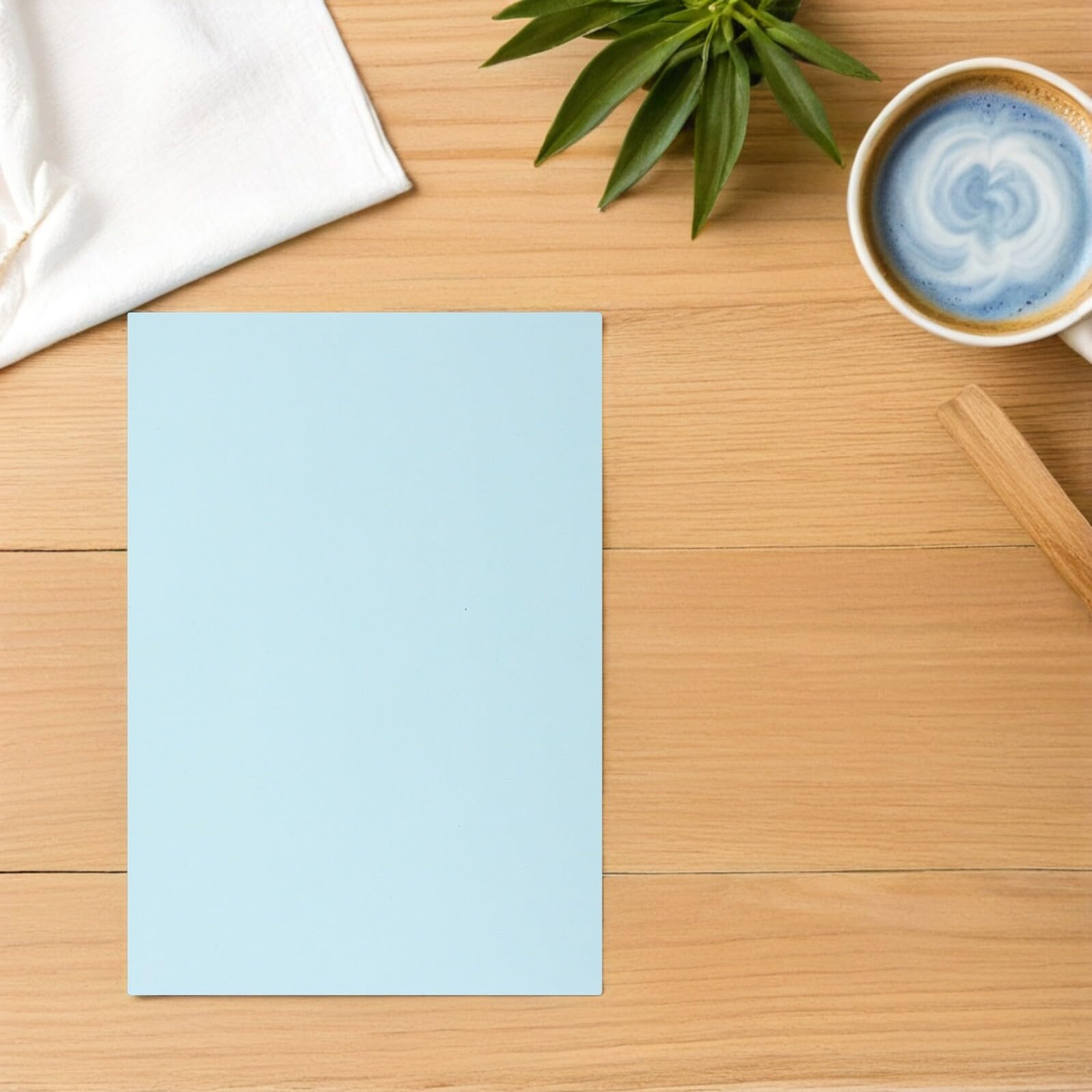 FOMIYES 200pezzi Carta Colorata per Stampante Azzurro Fogli da Stampa per Origami Carta da Fotocopie per Ufficio per Bricolage e Cancelleria