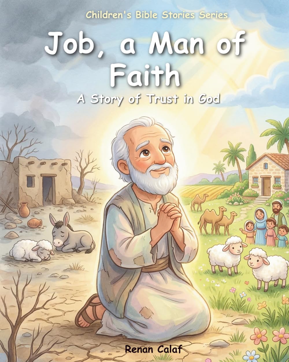 Job – A Man of Patience and Faith: A children's Bible story about patience and trust in God – easy reading