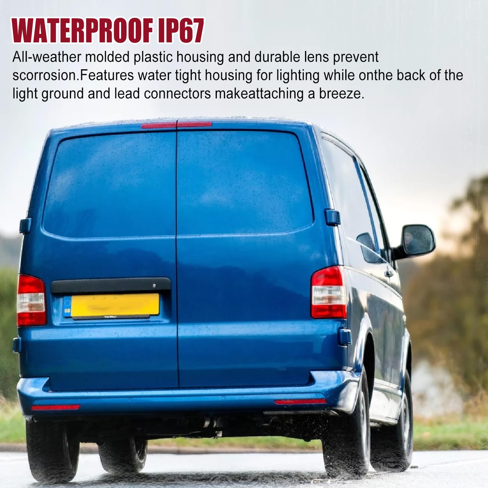 Voll LED Rückleuchten für VW T5 2003-2015 schwarz rauch rot Laufblinker